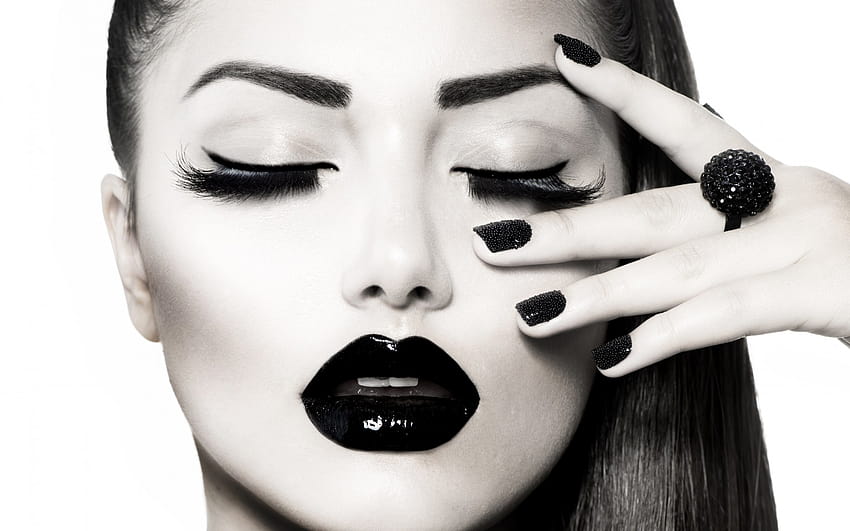 Awesome Face, black nails HD wallpaper | Pxfuel