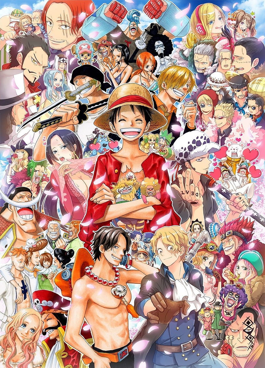 IPhone X XR XS 6 7 8 Plus Anime Soft Silicone Phone Case One Piece, iPhone X One Piece HD-Handy-Hintergrundbild