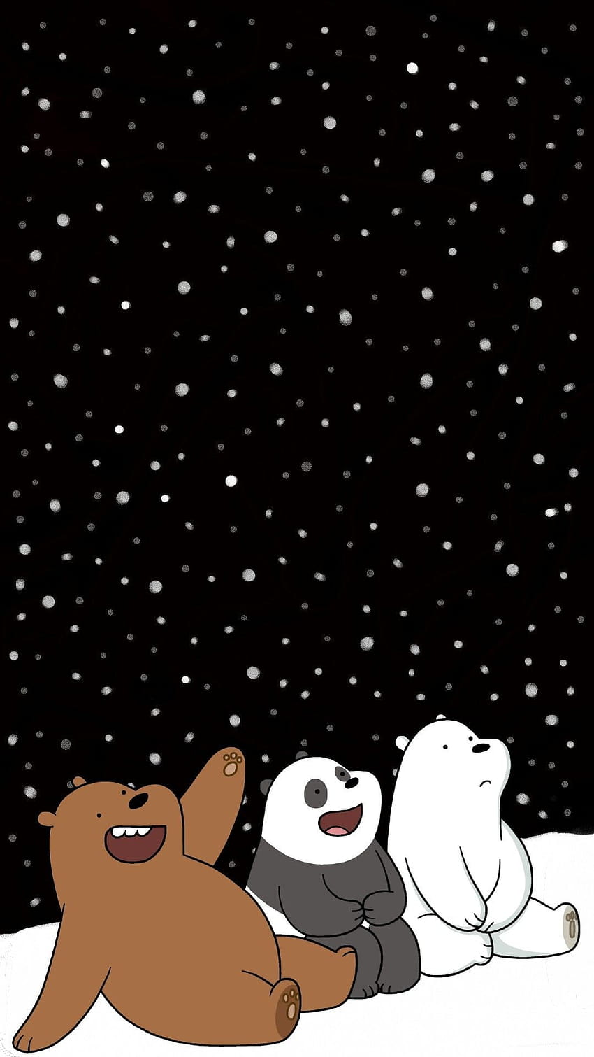 I edited this We Bare Bears and put in a little drizzle of, tumblr cute bear bears HD phone wallpaper