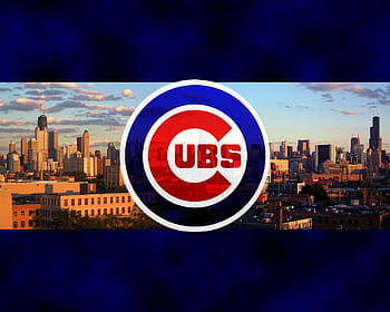 Wallpaper wallpaper, sport, logo, baseball, glitter, checkered, MLB, Chicago  Cubs images for desktop, section спорт - download
