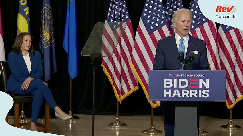 Transcrição do discurso de Joe Biden e Kamala Harris em 12 de agosto: primeiro evento de campanha como companheiros de chapa papel de parede HD