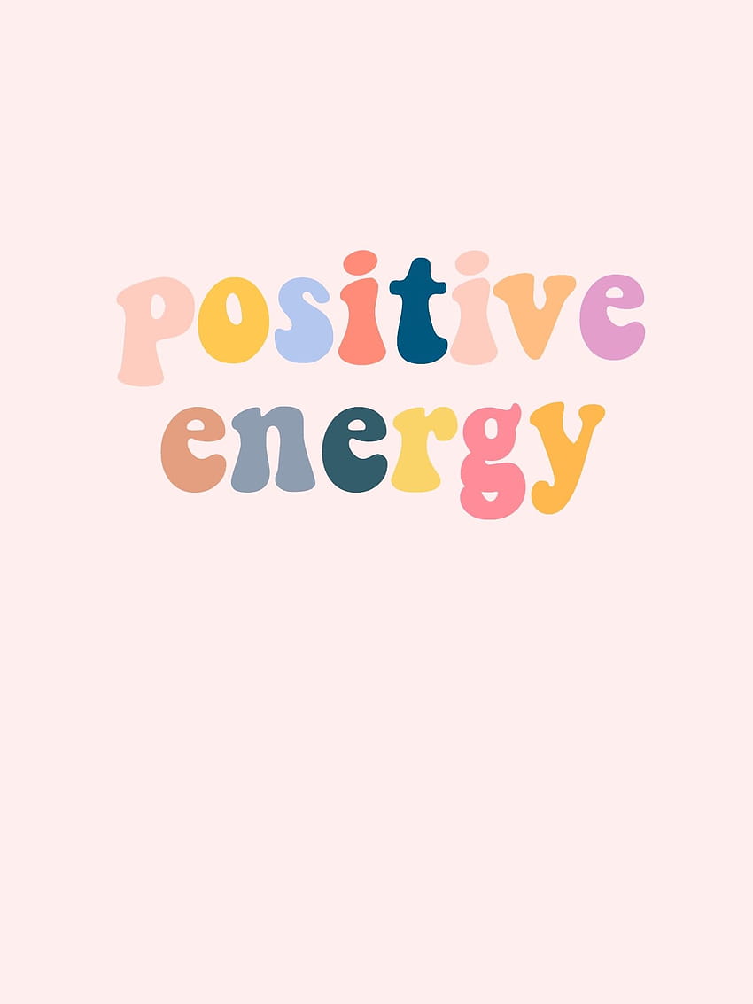 Positive Energie iPhone auf Hund, ästhetisch positiv HD-Handy-Hintergrundbild