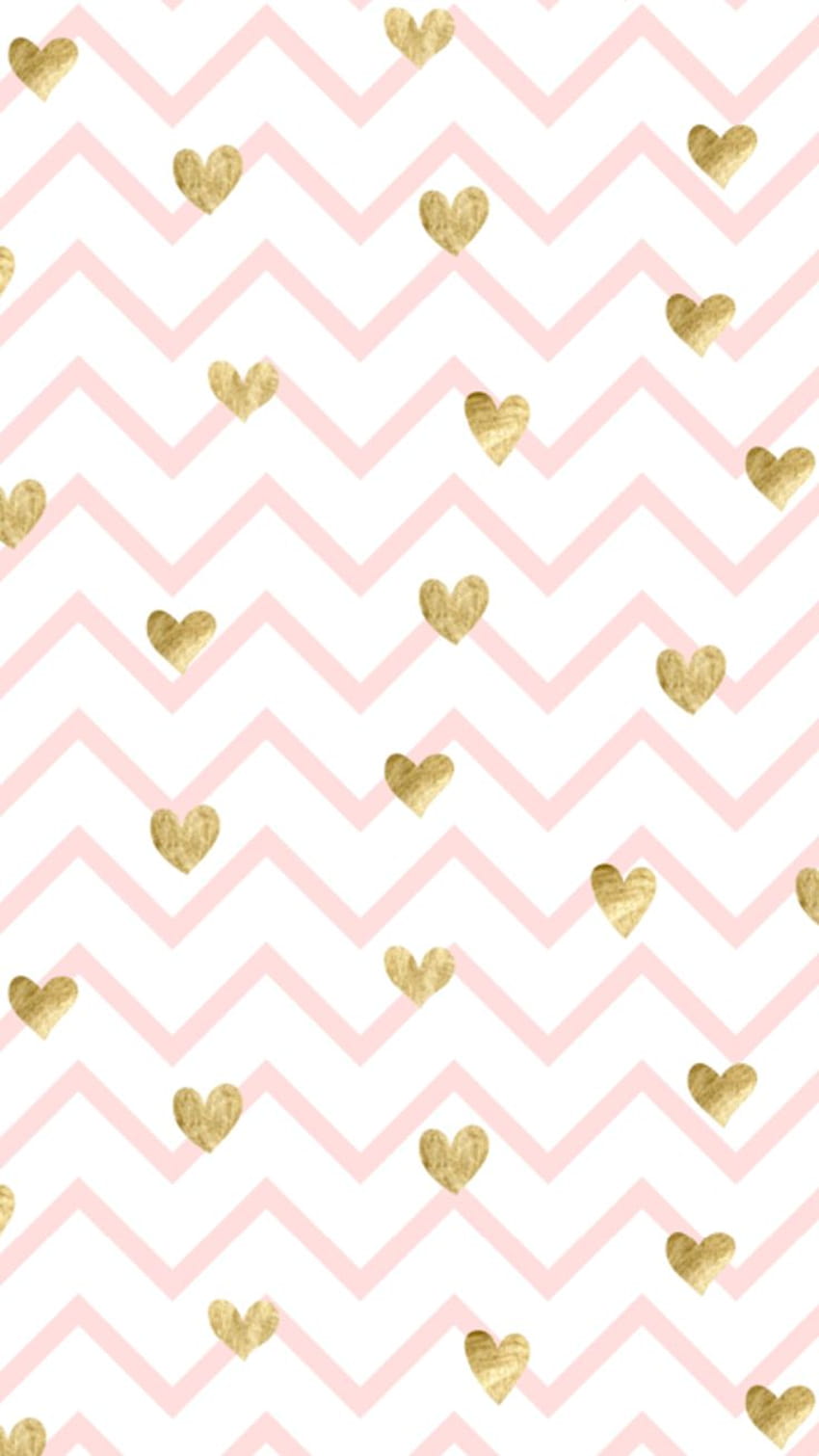 love, rose gold heart HD phone wallpaper