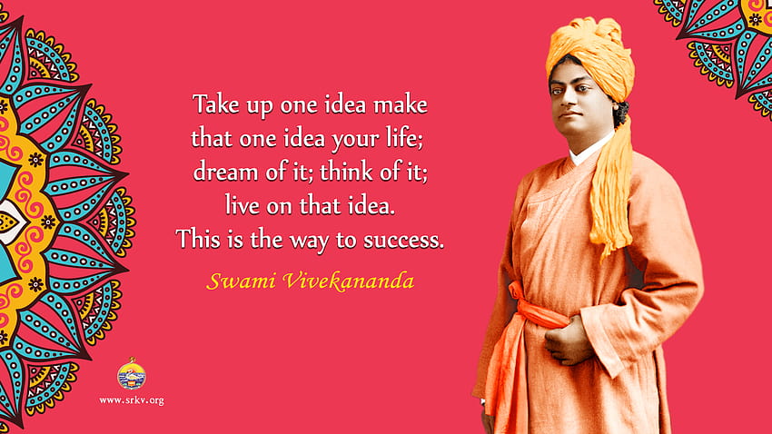 Denn Swami Vivekananda HD-Hintergrundbild