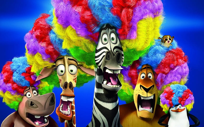 Madagascar 3 Europe's Most Wanted Circus Afro. iPhone for HD wallpaper