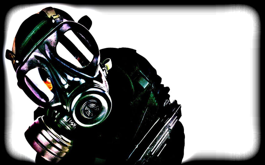 Gas Mask Group, mascaras de gas graffiti HD wallpaper