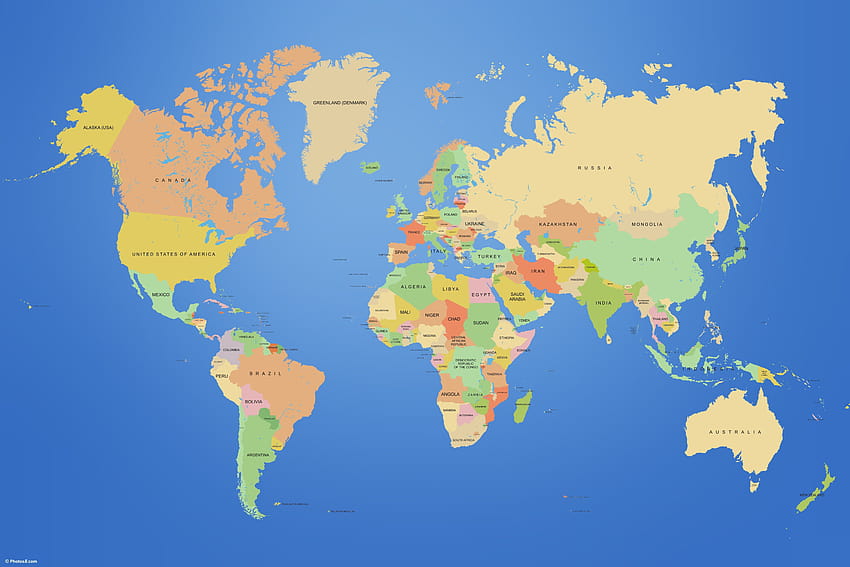 Mappa del mondo pinterest.fr, atlante del giro del mondo Sfondo HD