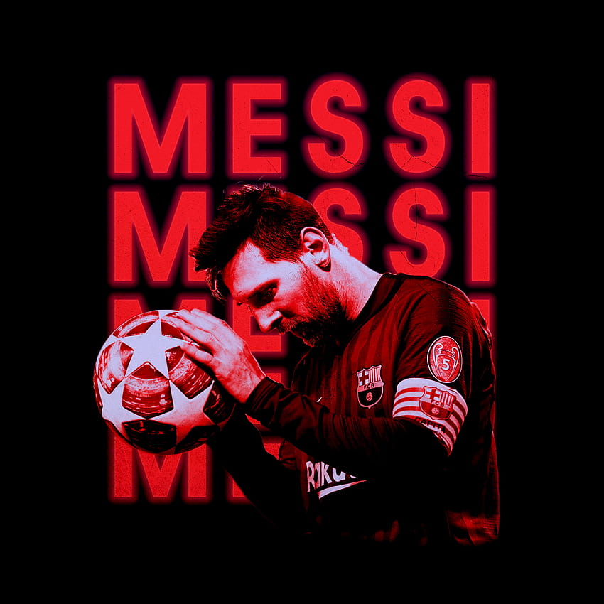 Lionel Messi , นักฟุตบอล, FC Barcelona, ​​FCB, Argentina, Black/Dark วอลล์เปเปอร์โทรศัพท์ HD