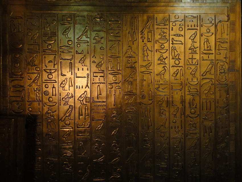 Hieroglif Mesir, hieroglif Mesir kuno Wallpaper HD