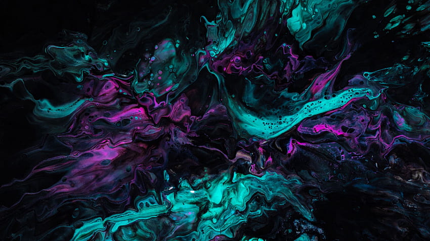 Purple and Turquoise, purple and teal HD wallpaper