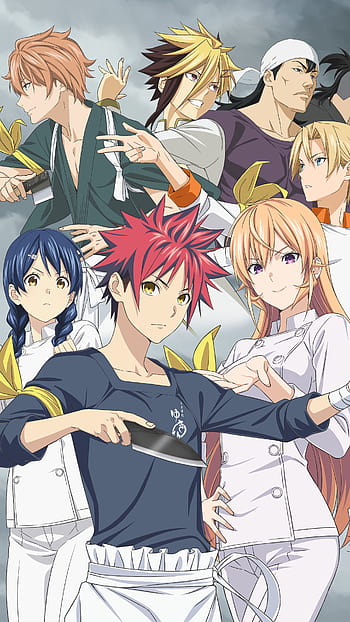 Anime Food Wars: Shokugeki no Soma HD Wallpaper