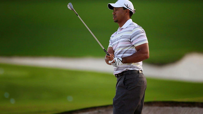 Tiger Woods Amerykański zawodowy golfista Tapeta HD
