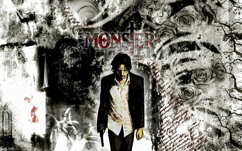 Monster-Anime, Naoki Urasawa HD-Hintergrundbild