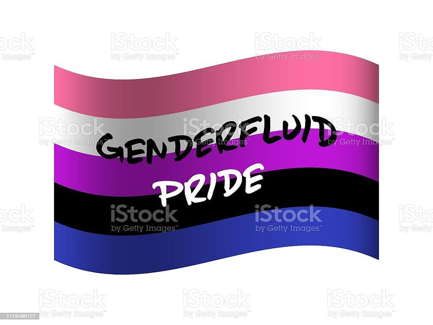 Genderflexible Pride Flag Backgrounds ...istock · W magazynie, płynny płciowo, niebinarny Tapeta HD