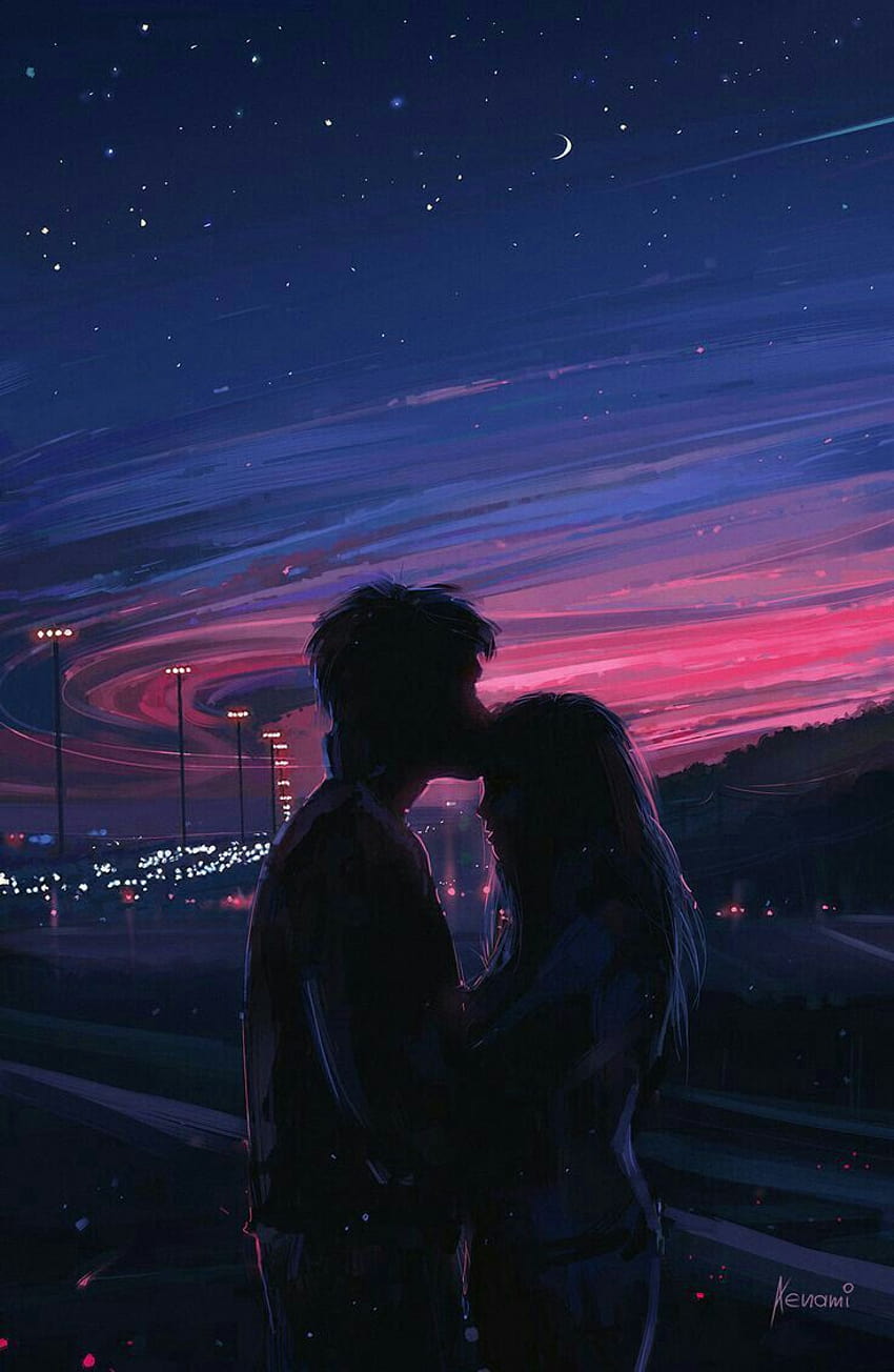 Aesthetic couple anime Wallpapers Download | MobCup