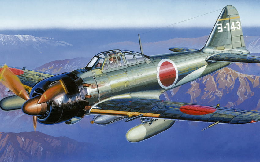: 1680x1050 px, pesawat terbang, Jepang, Jepang, pesawat militer, Mitsubishi, perang dunia II, Nol 1680x1050, japan ww2 Wallpaper HD