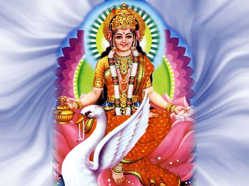 Goddess Gayatri Devi HD wallpaper