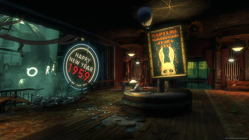 2560x1440 Bioshock Midnight In A Perfect World, bioshock tła Tapeta HD