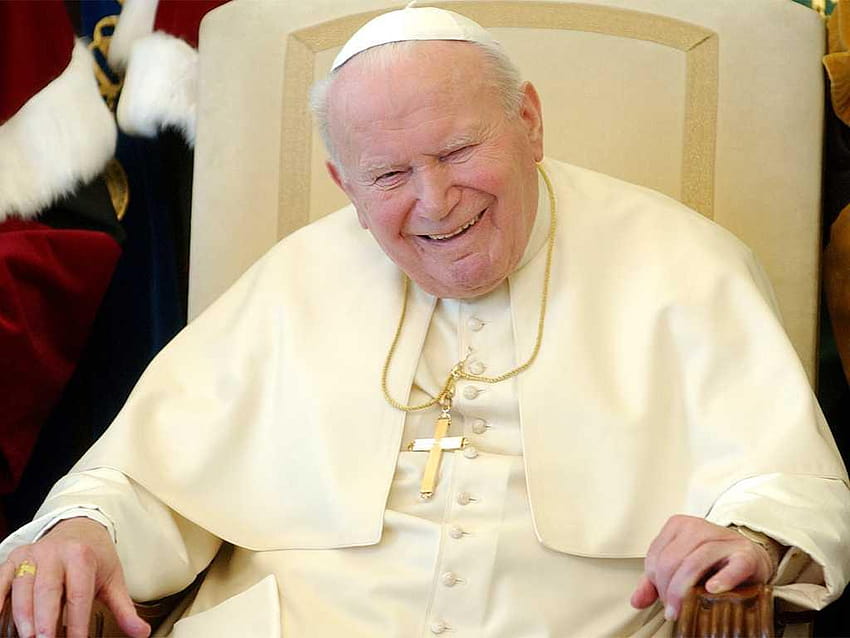 Szepty w loggii: krzyży piersiowych, papież Jan Paweł II Tapeta HD