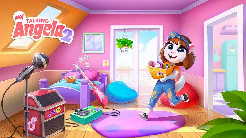 My Talking Angela 2: A SuperParent First Look HD 월페이퍼