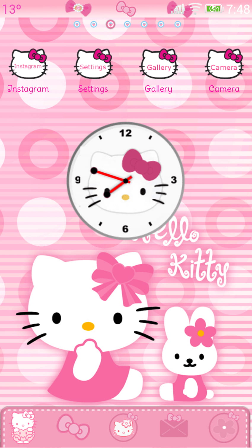 Hello Kitty Android, hello kitty untuk tablet HD phone wallpaper | Pxfuel