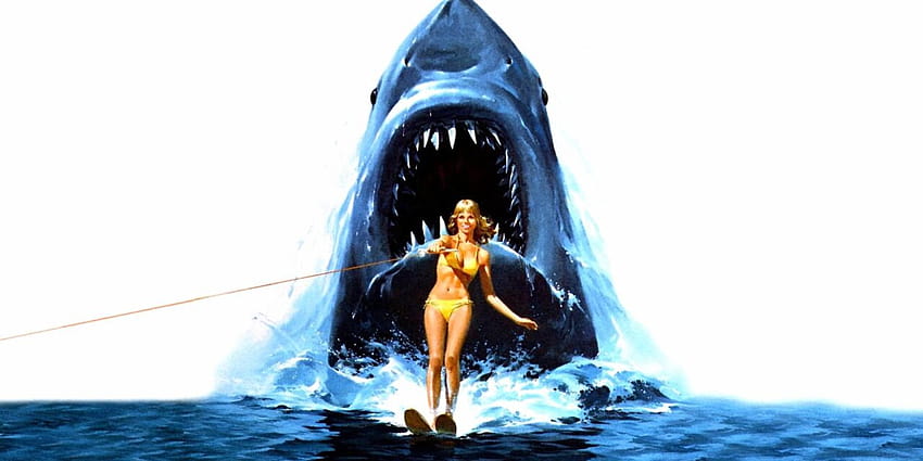 The Nostalgia Pit] Come JAWS 2 ha alzato la posta, ha alzato la posta in gioco e ha riempito le acque di un leggendario blockbuster, film di Jasps Sfondo HD