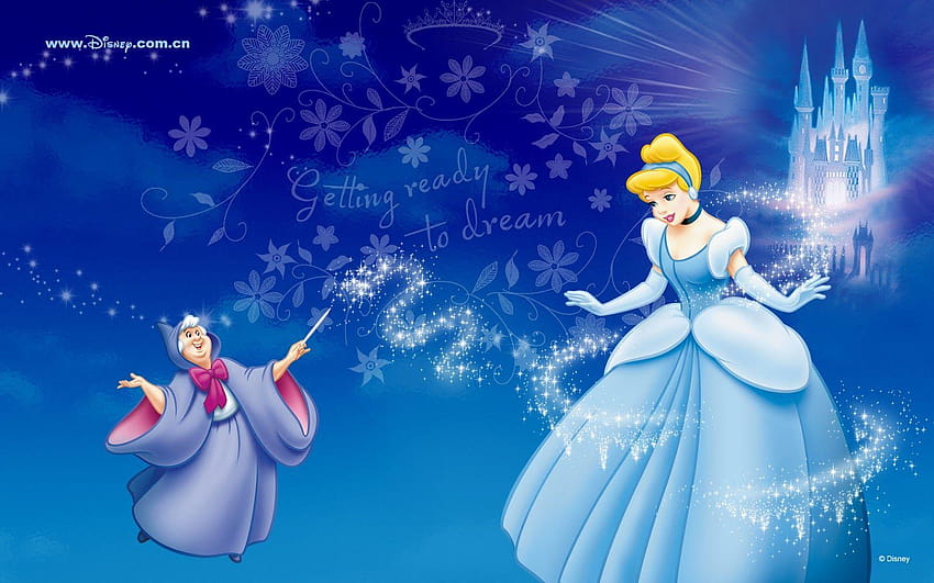 Cinderella and Her Fairy Godmother Backgrounds for PC, cinderella background HD wallpaper