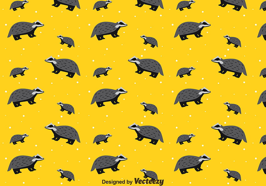 Honey Badger Seamless Pattern 127698 Vector Art at Vecteezy HD wallpaper