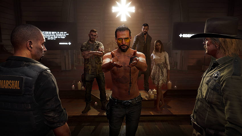 Far Cry 5 Aresztowanie Josepha Seeda Tapeta HD