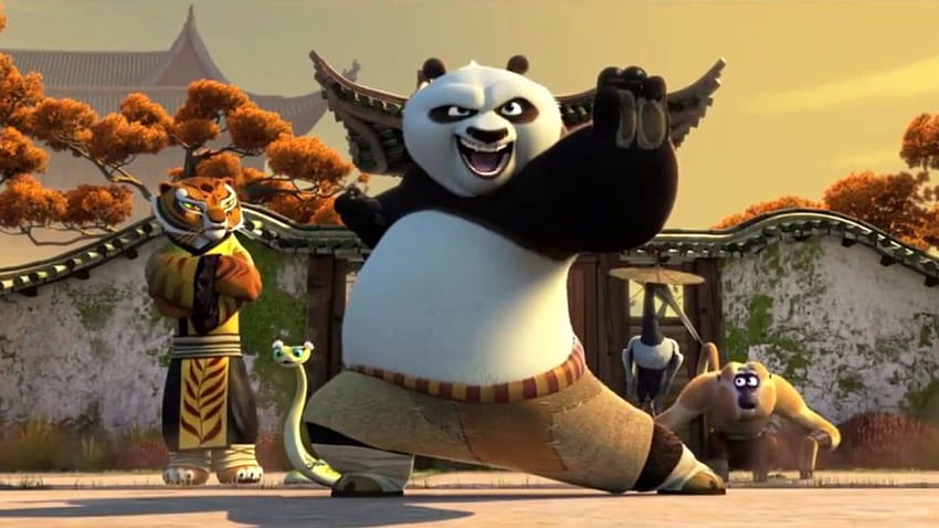 Kungfu Panda Group, tigress kung fu panda HD wallpaper