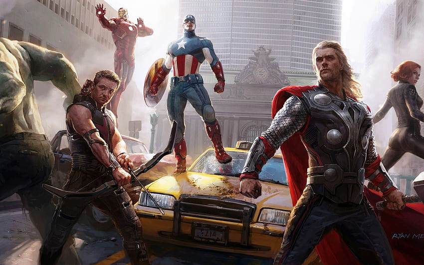Die Avengers HD-Hintergrundbild