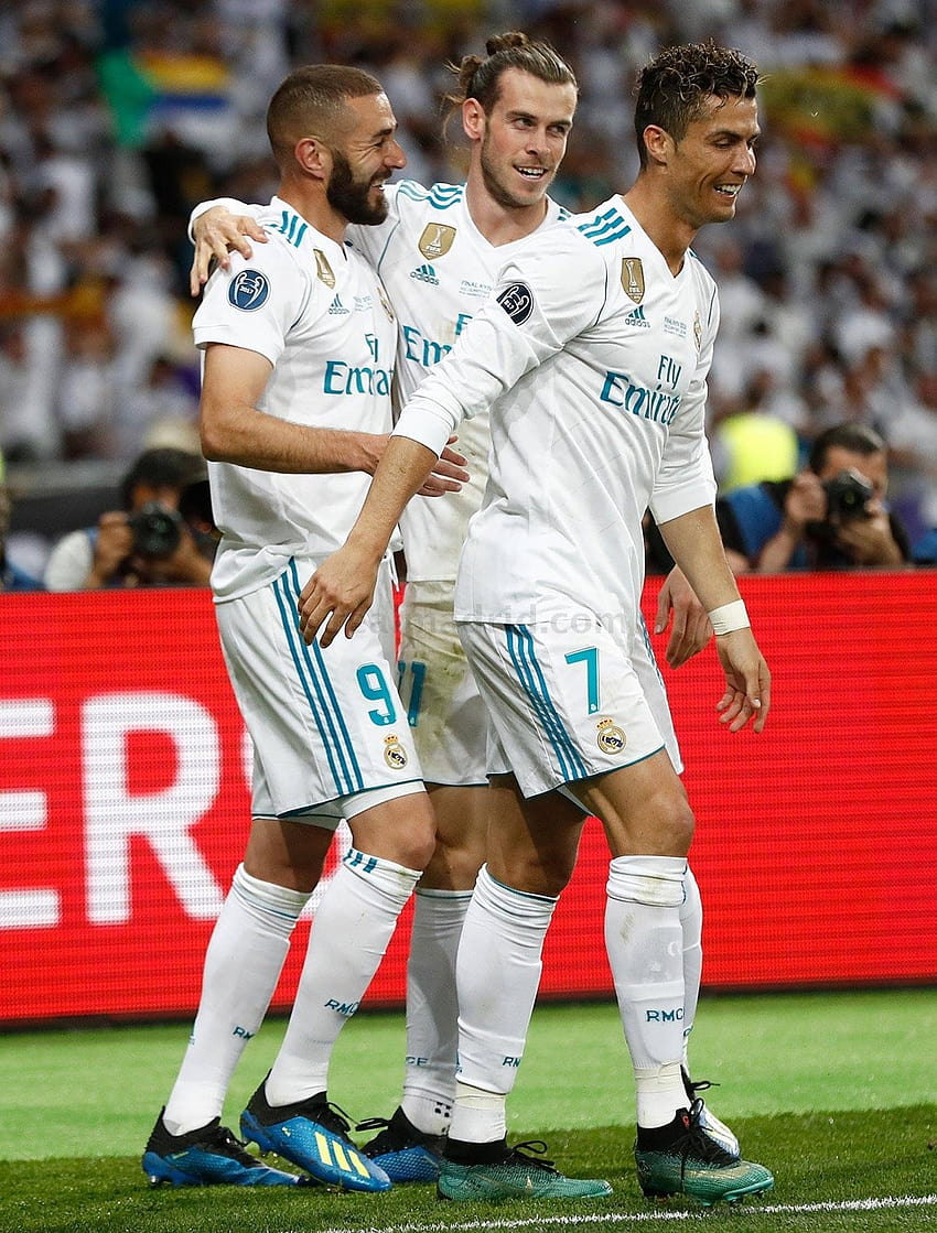 Pin zu 13. UEFA Champions League: Real Madrid C.F, Bale Benzema Cristiano HD-Handy-Hintergrundbild