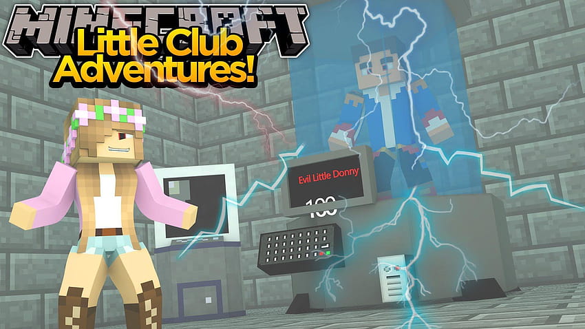 Minecraft Little Club Adventures, kleine Kelly Minecraft HD-Hintergrundbild