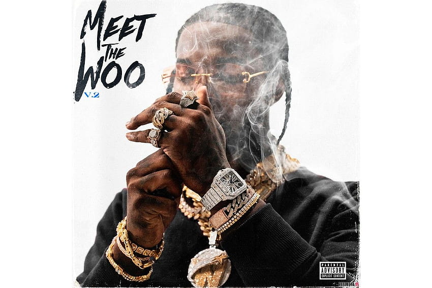 Pop Smoke Album „Meet The Woo 2” Stream, popowy album dymny Tapeta HD
