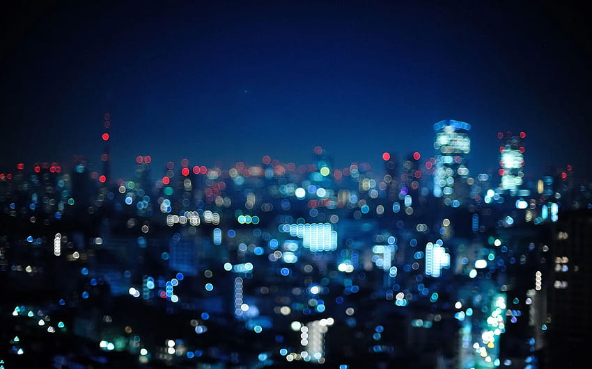 Blurry city lights [1728x1080] for your , Mobile & Tablet, night blurry aesthetic HD wallpaper