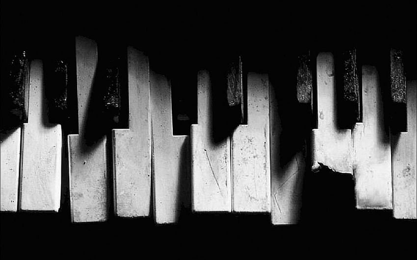 Siyah Piyano, karanlık piyano HD duvar kağıdı