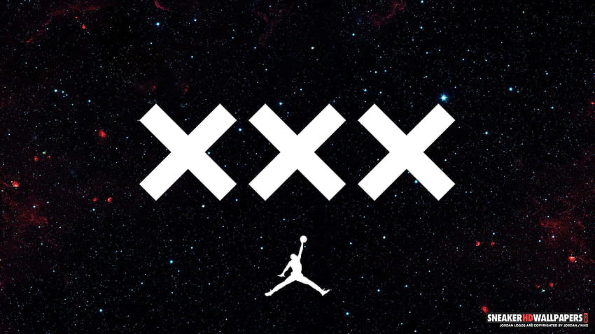 Nike Air Jordan ·①, Ürdün logosu 3d HD duvar kağıdı