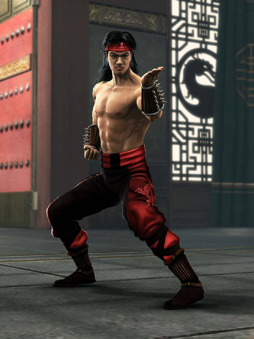 Liu Kang Mortal Kombat Шаолин монаси HD тапет за телефон