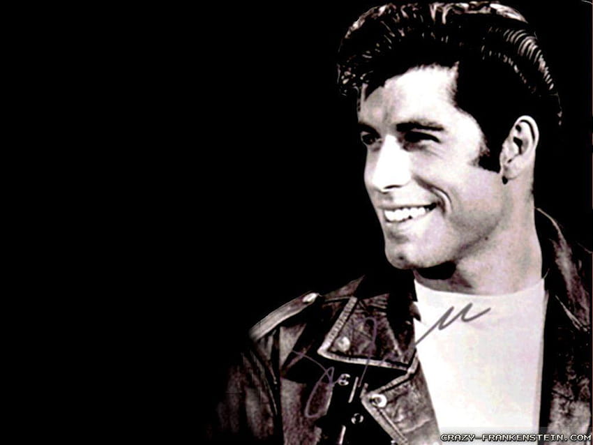 John Travolta Young Grease HD-Hintergrundbild