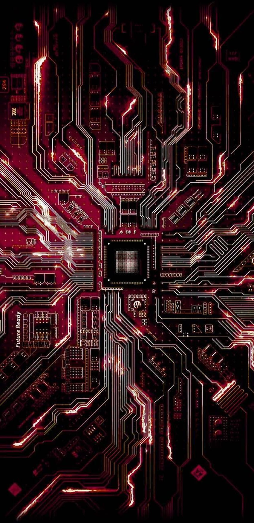Chip Motherboard Chip iPhone, motherboards lines HD phone wallpaper