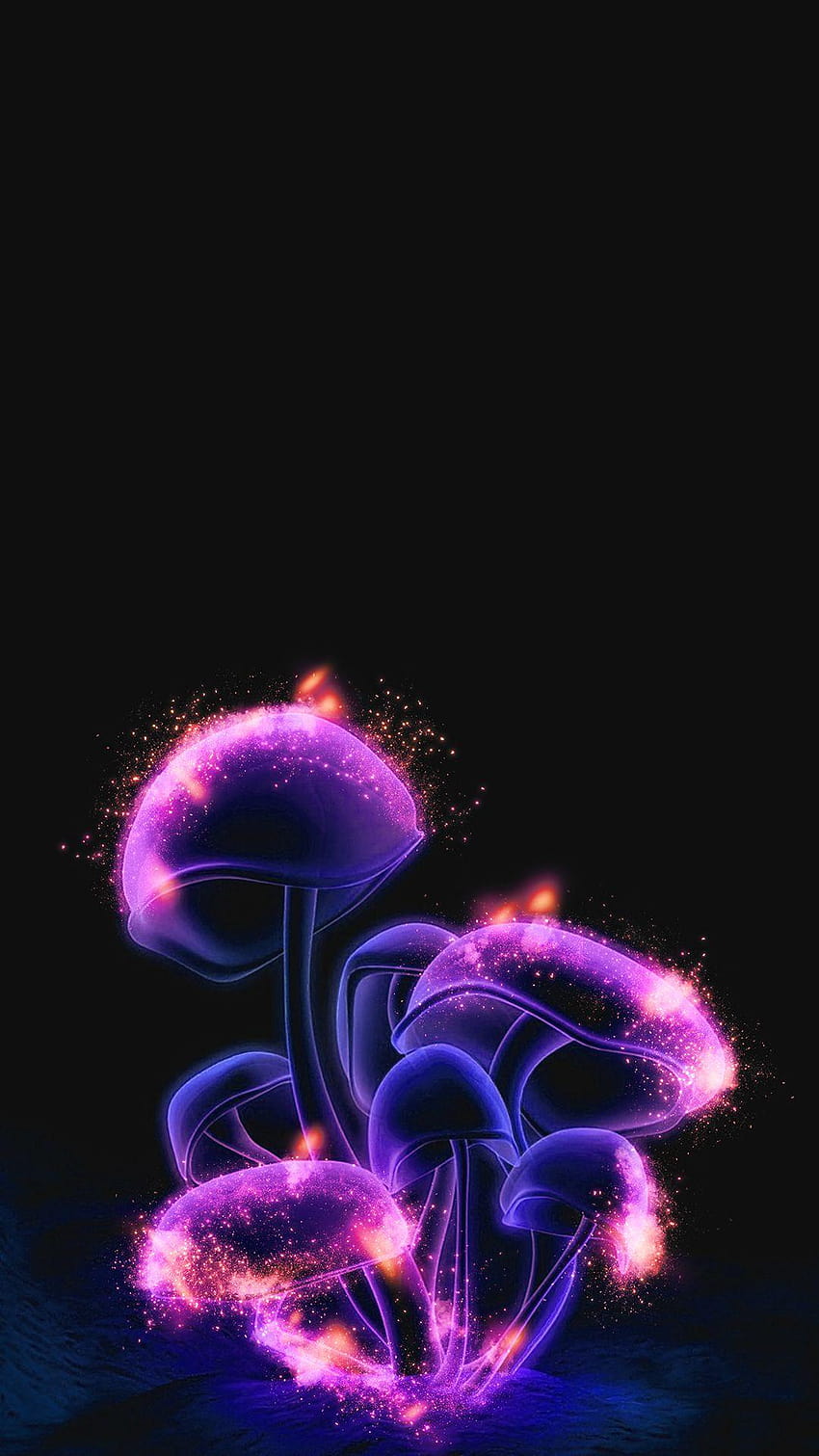 Magic Mushrooms Phone ...5477 HD phone wallpaper