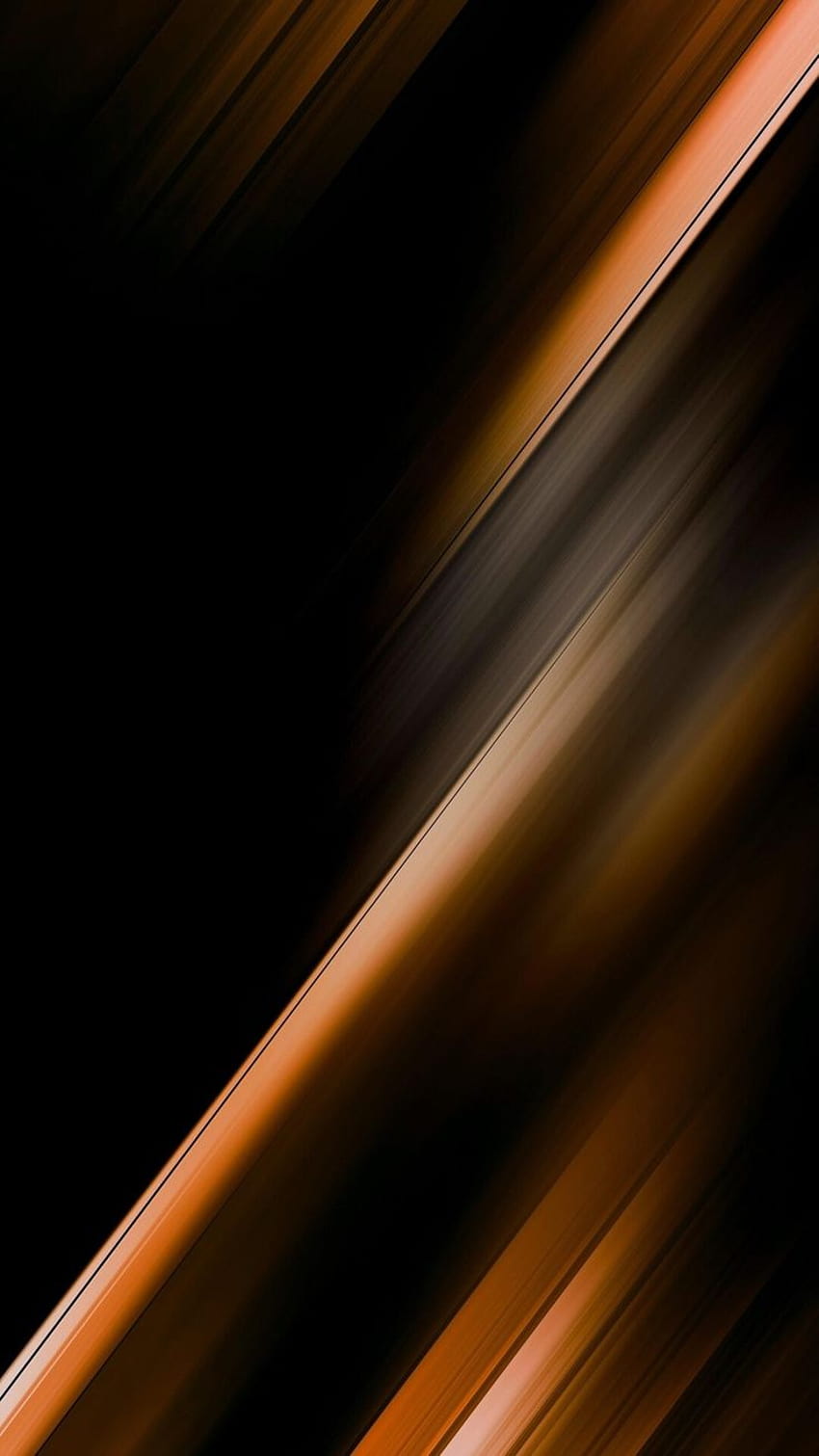 Abstrakcja AMOLED, czarno-brązowa abstrakcja Tapeta na telefon HD
