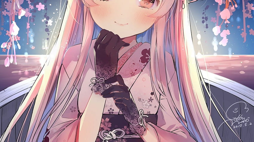 Most Beautiful Cutest Anime Girl 4K wallpaper download