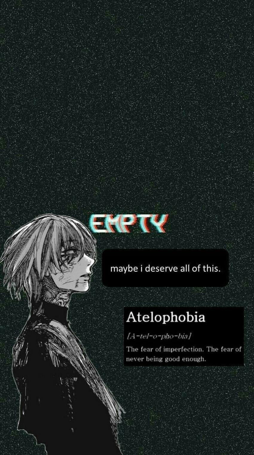 Tokyo Ghoul Quotes, sad anime quotes HD phone wallpaper