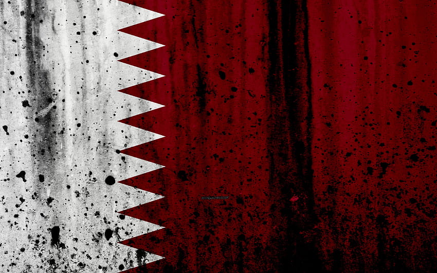 Qatari flag, grunge, flag of Qatar, Asia, qatar flag HD wallpaper | Pxfuel