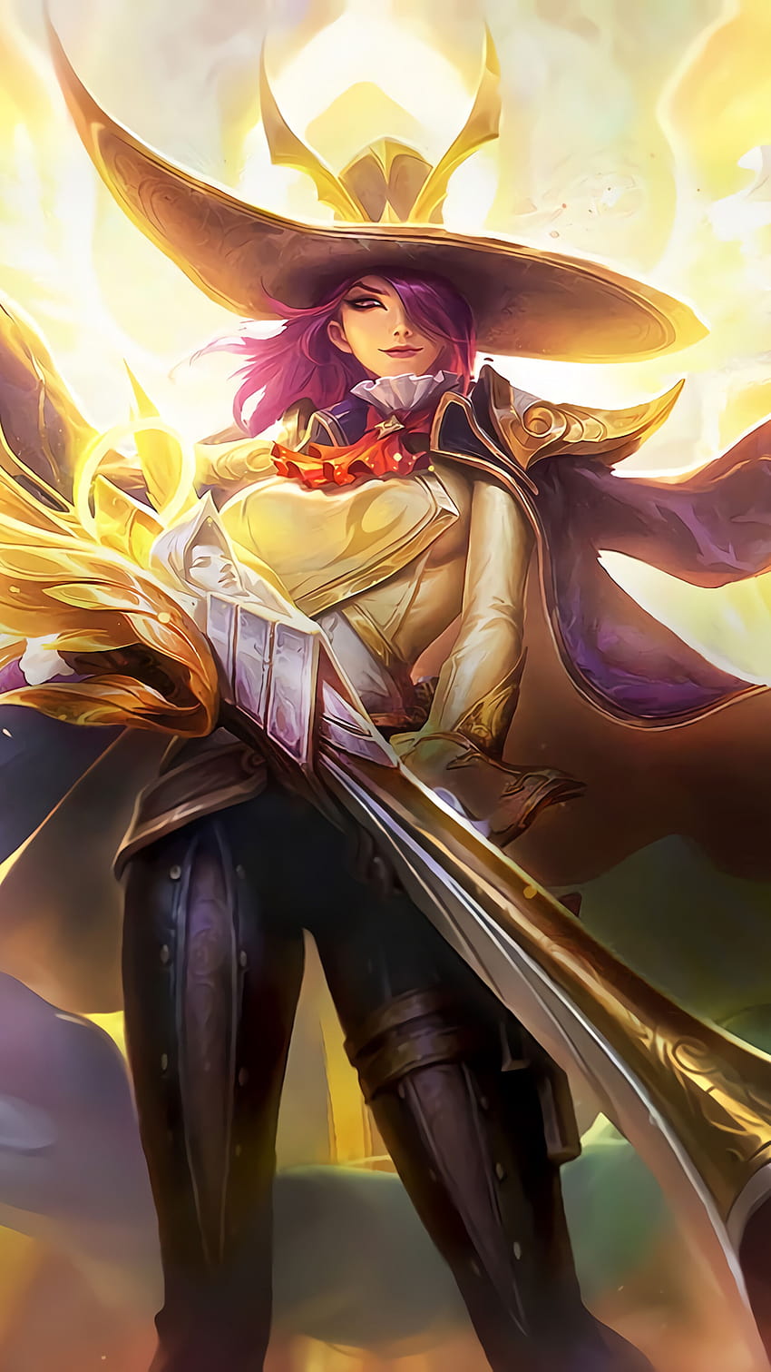 General Rosa Lesley Mobile Legends 4K Ultra HD Mobile Wallpaper