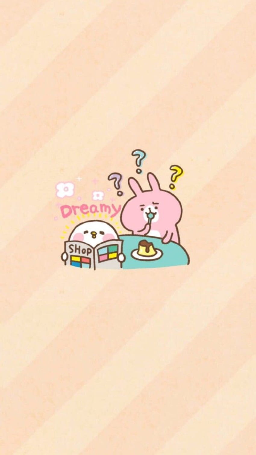 kanahei カナヘイ 墙纸 卡通兔兔…－堆糖，美好生活研究所 HD phone wallpaper