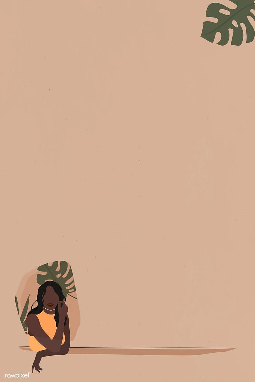 Pin on Graphic design inspiration, black woman art HD phone wallpaper