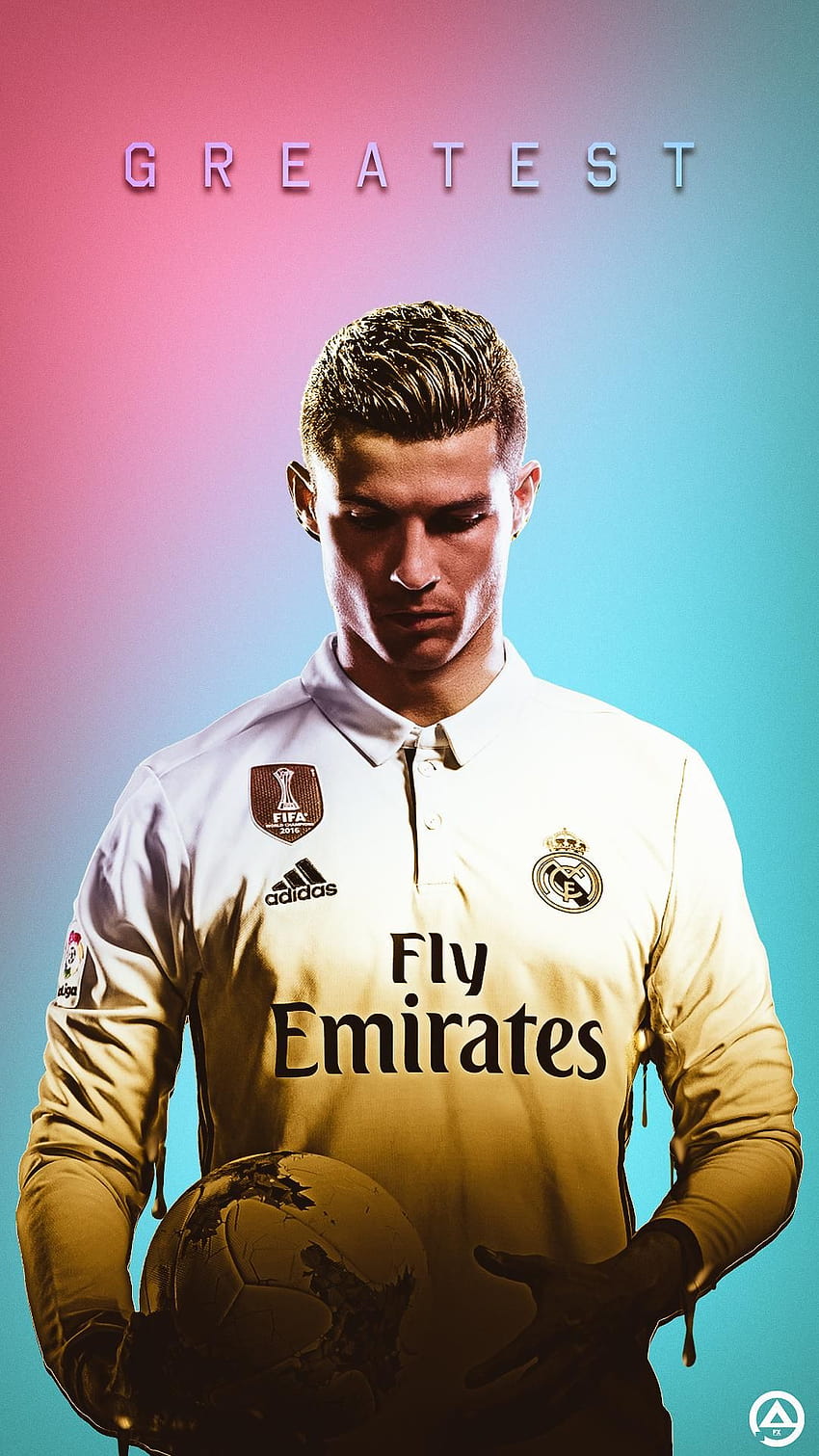 Cristiano Ronaldo G R E A T E S T [Lockscreen] 1920 x 1080 ; Would love to hear y…, ronaldo poster HD phone wallpaper