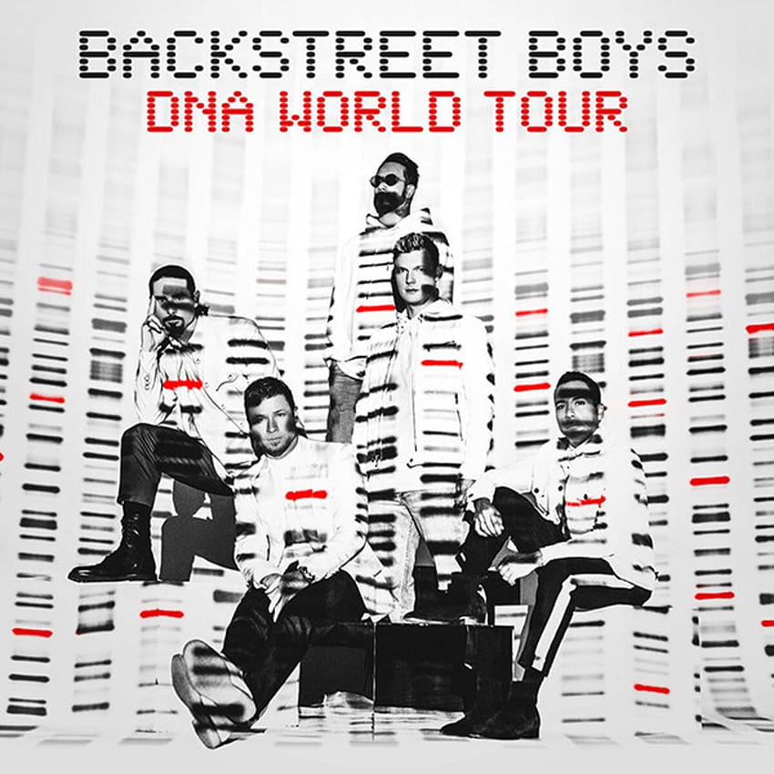 バックストリート・ボーイズが2019年に新しいDNAアルバムとワールド・ツアーを発表、バックストリート・ボーイズは2020年に HD電話の壁紙